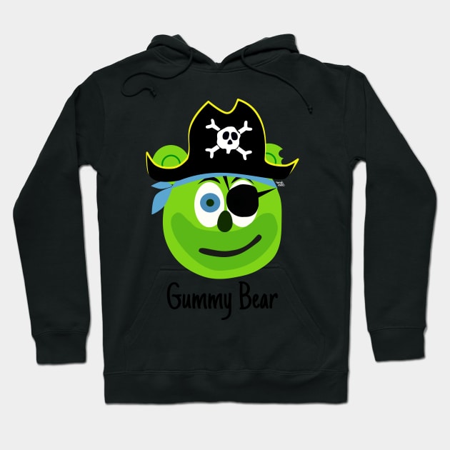 Gummy Bear Pirate Hoodie by Aurealis